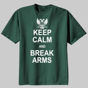 Break Arms - Youth 50/50 Cotton/Poly T Shirt