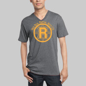 R Logo - ™ Mens Perfect Weight ® V Neck Tee
