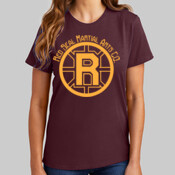 R Logo - Ladies 100% cotton T Shirt