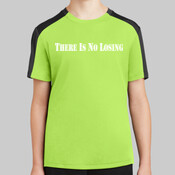 No Losing - Youth PosiCharge ® Competitor ™ Sleeve Blocked Tee