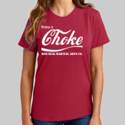 Choke - Ladies 100% cotton T Shirt