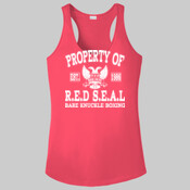 Property of  - Ladies PosiCharge ® Competitor ™ Racerback Tank